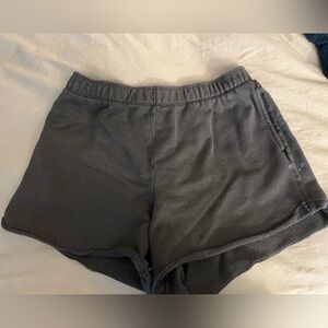 Grey aerie size large shorts